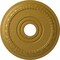Ekena Millwork Munich Ceiling Medallion (Fits Canopies up to 5 5/8"), 17 1/2"OD x 3 5/8"ID x 1"P, Pharaohs Gold CM17MUPGS - alternate 1
